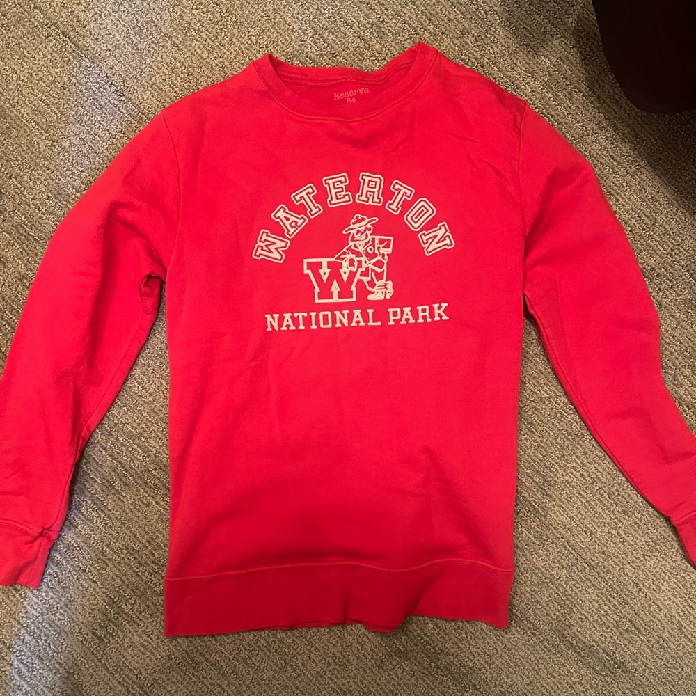 Waterton national park sweater
